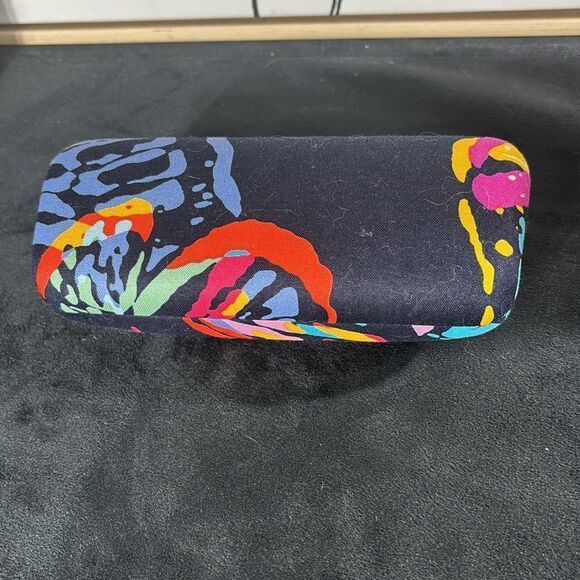 Vera Bradley butterfly flutter glasses case with lenses colorful funky fun - Picture 3 of 5